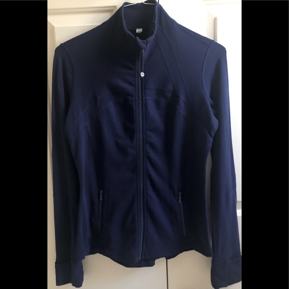 LULULEMON 8 Classic DEFINE Jacket Solid DEEP INDIGO Navy Blue